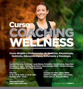 Primer Curso Coaching Wellness de Clínica MEDS
