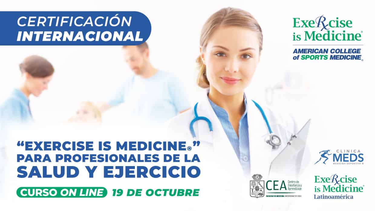 Certificación Internacional "Exercise Is Medicine®" para Profesionales de Salud y Ejercicio