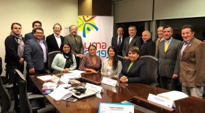 Médicos de MEDS en reunión de coordinación para los Panamericanos Lima 2019