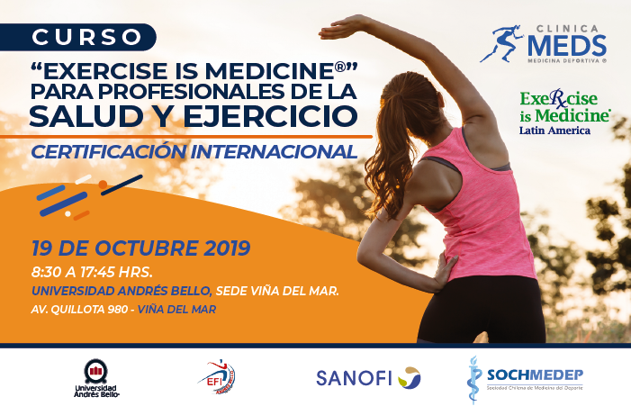 CURSO “EXERCISE IS MEDICINE®” VIÑA – 19 de Octubre