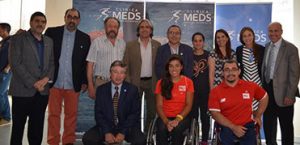 Deportistas MEDS y Futbolistas visitaron la 1era Clínica en Medicina Deportiva de Chile